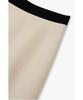 Bobeu Line Detail Flare Skirt_Light Beige_7156335002