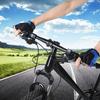 Knitted Fabric Unisex Half Finger Riding Glove Breathable Shockproof  Cycling Gloves