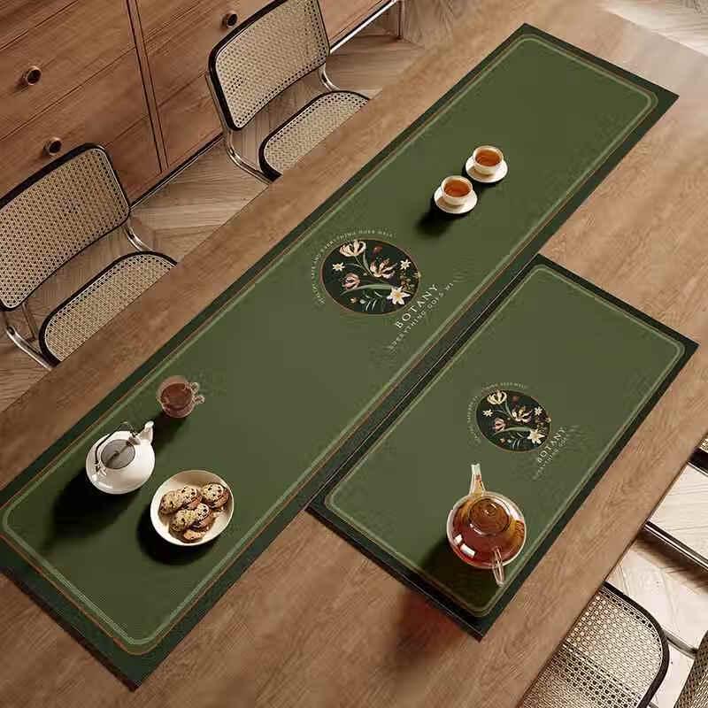 Waterproof Table Runner and Tea Mat Set