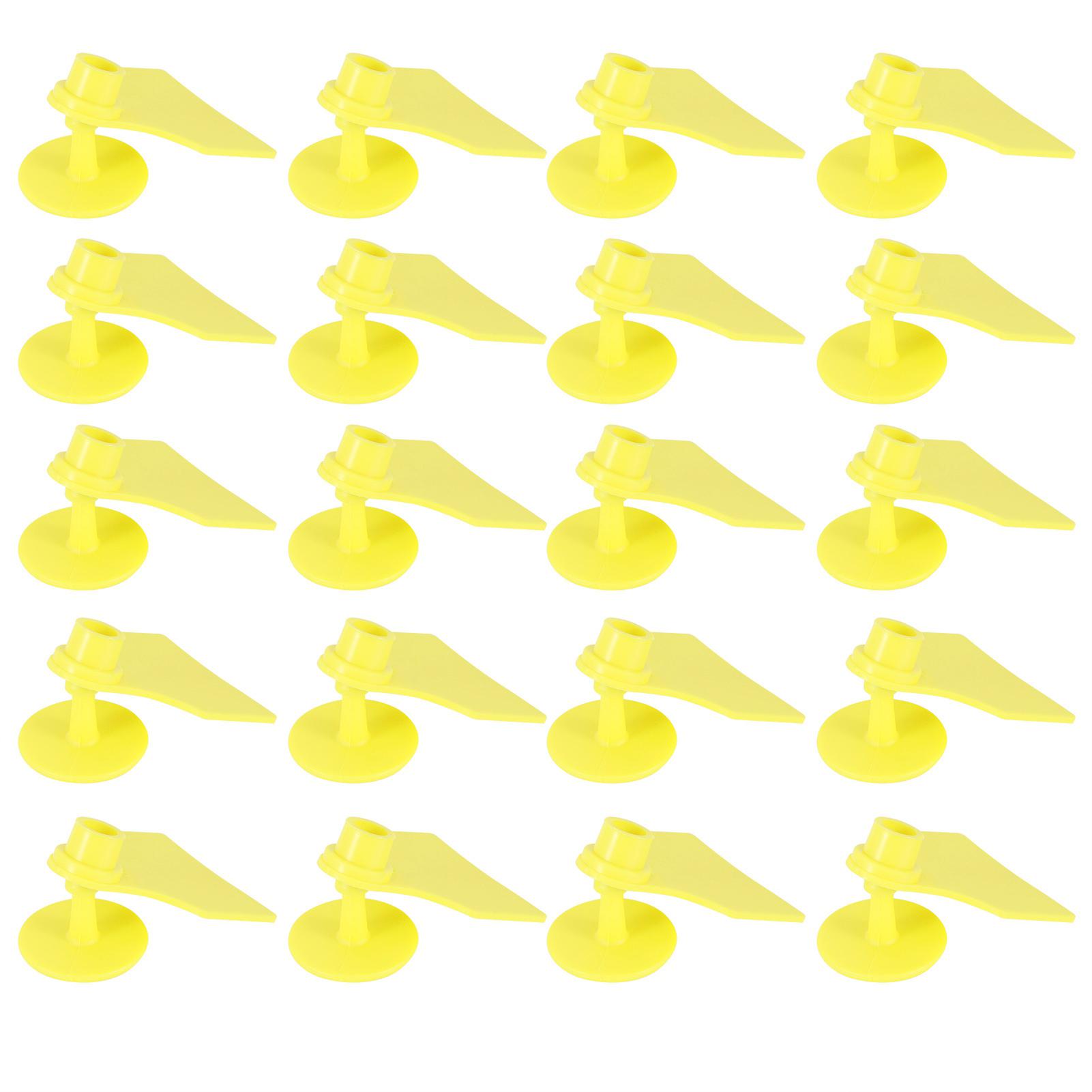 

20 Set Livestock Identification Blank Ear Tag for Goats Sheep Cattle Cows Pigs Farm Supplies Type 2