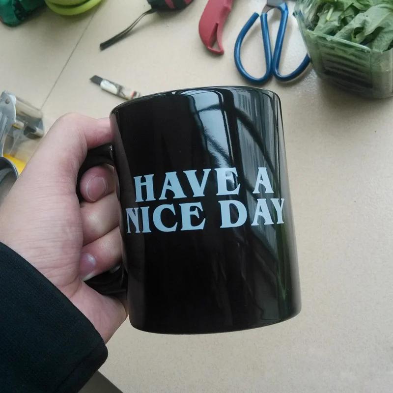 Creative Coffee Mug Middle Finger Funny Cup for Coffee Milk Tea  Nice Gifts