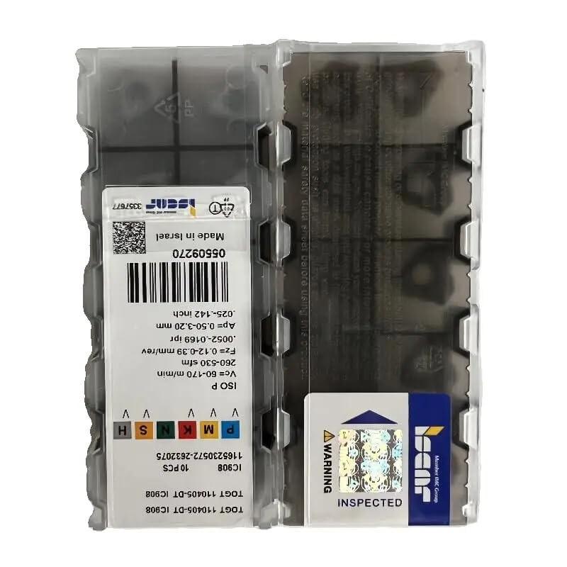 ISCAR / TOGT110405-DT IC908  /Industrial indexable Carbide Inserts 10 PCS