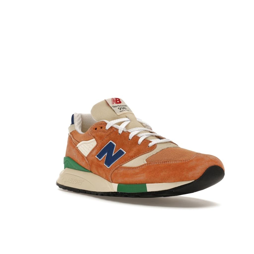 Teddy Santis x New Balance 998 Made in USA Orange Royal Men Sneakers Brown U998OB