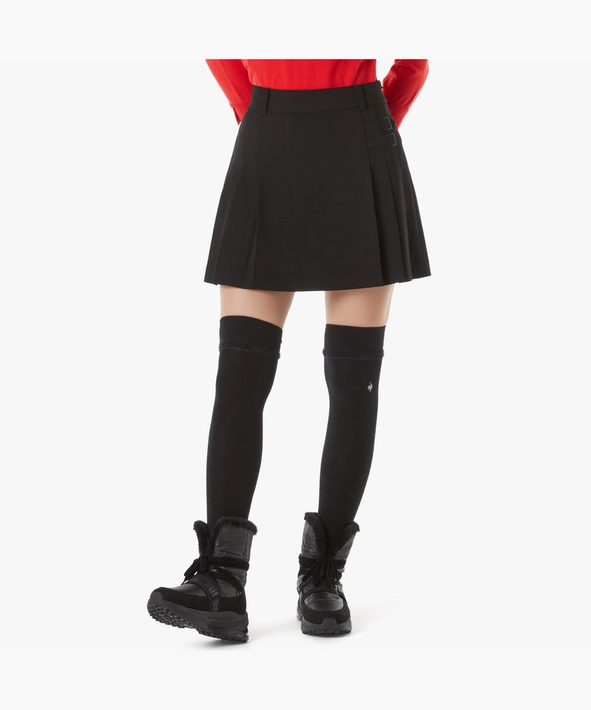 LECOQ GOLF Women'S Decorative Belt Tr Modified Pleated Skirt (Gp322Lsk93)