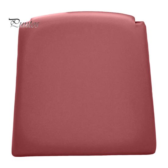 Чехол на стул из водонепроницаемой высокоэластичной искусственной кожи противоскользящий легко устанавливаемый защищает сиденье от царапин и пятен маслостойкий обеденный стул вино красного 927₽