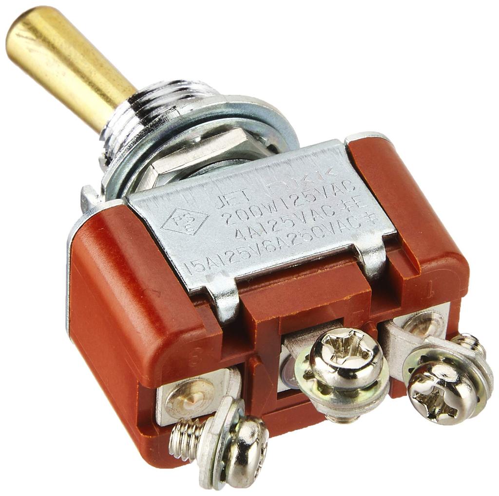AxisHomestead + Brass Plate Switch + Single + Toggle Switch + HS2335