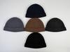 Core Spun Yarn Knitted Beanie Multi-color Short Breathable Unisex Adjustable Winter Hat