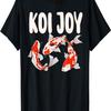 Koi Fish Joy Nishikigoi Carp Sakura Cherry Blossom T-Shirt