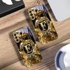 High-End goldener Buchstabe 'F' Für Samsung Galaxy S20 FE S21 S22 S23 Plus S24 Ultra 25Ultra S21+ S9+ S22Plus Goldene Glas-Handyhülle