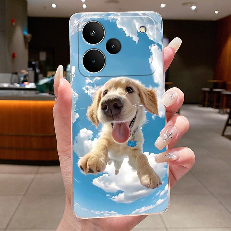 Phone Casing For Realme P4 Pro 5G Back Cover Luxury Dragon Cute Cool Boys Girls Flowers Patterns Transparent Soft Silicone Case