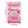 1 Pair Hyaluronic Acid Microneedle Lip Patches For Anti Wrinkle Smoothing Mouth Smile Lift Firm Lips Plump Lips Skin Care Patch