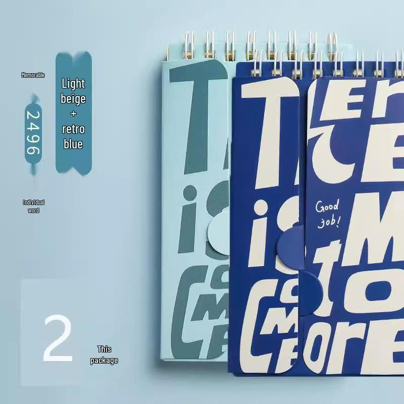 

Карманный блокнот «Кривая памяти Эббингауза» для ежедневного английского словаря