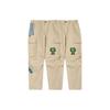 Li Ning Skateboard Casual Pants Fall Unisex Khaki AKXR479-1