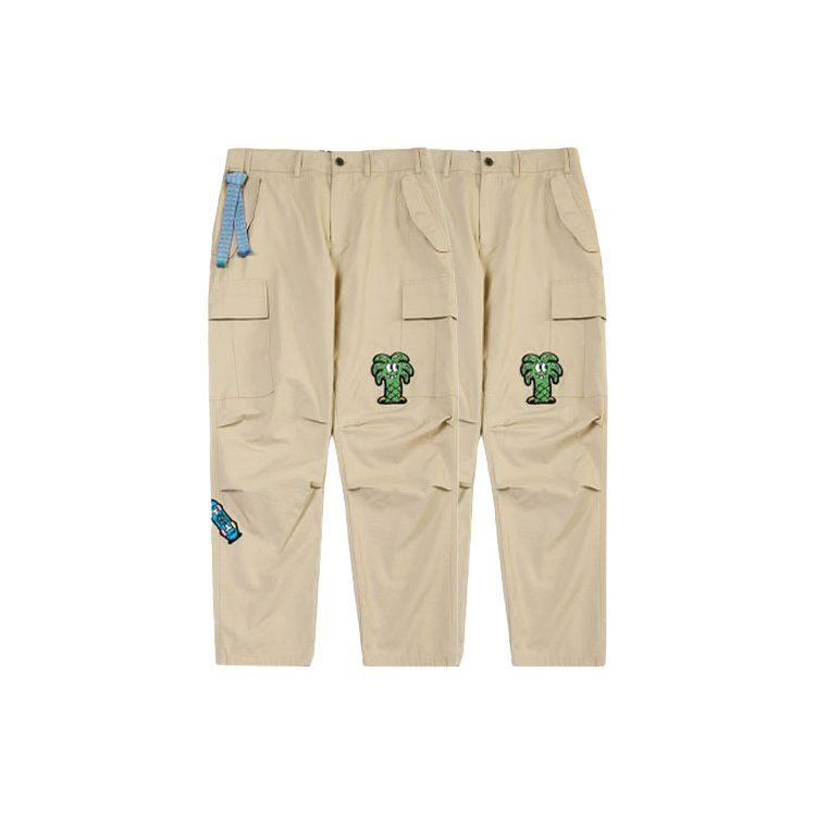 Li Ning Skateboard Casual Pants Fall Unisex Khaki AKXR479-1