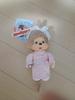 Milk Tea Kimono Monchhichi Doll