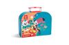 Hape Anywhere Tea Set Trunk, Wooden Pretend Play Toy for Ages 3 and Up, E3185