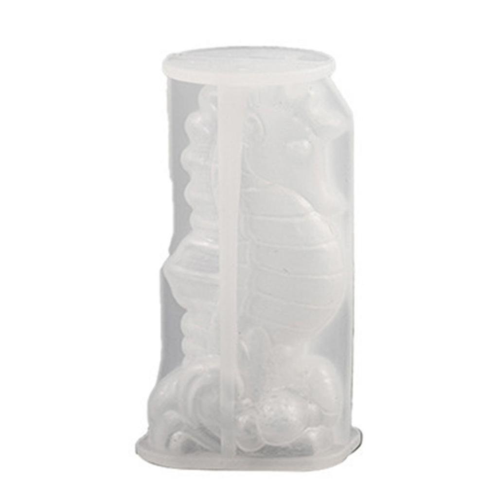 Unique Ocean Themed Stylish Silicone Mold Conch Shaped Resin Tray Sturdy Epoxy Castes Mould for Candle and Trinkets