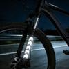 Black Reflective Tape Reflector For Cycling Helmets Improves Safety In Low Light Conditions Adhesive Reflective Sticker