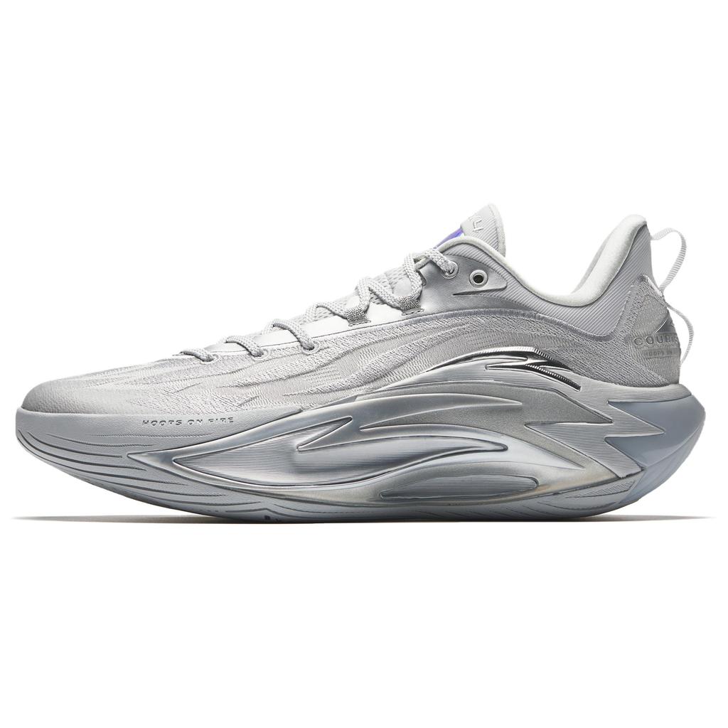 Anta A-Shock Pro Silver Wing Profesjonelle Basketballsko Herre Sneakers 112531126-4