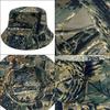 Retro Doppelseitige Schlangenmuster Camouflage Fischerhut für Männer und Frauen Outdoor Radfahren Sonnenhut Frühling und Sommer Reise Sonnen Modehut