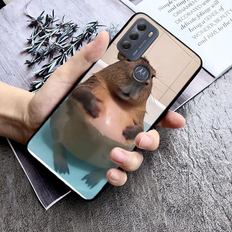 

Animal Capybara Phone Case For Motorola Moto G85 G55 G05 G14 G75 G31 G50 G10 G20 G30 G60 G13 G32 G84 G54 G53 G72 G24 Power Moto G13