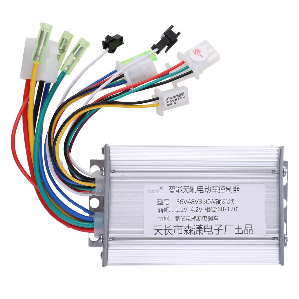 Gute Leistung Elektrische Fahrrad Bürstenlosen Motor Controller DC36V/48V 350W Harness Professionelle E-bike Teile