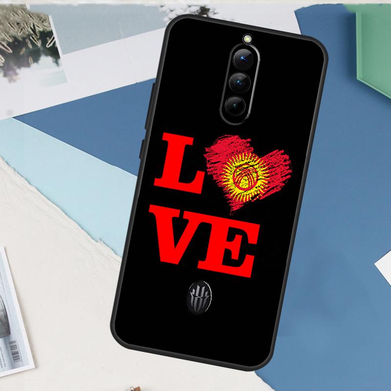 Kyrgyzstan Flag Case For ZTE Nubia Red Magic 10S 11 10 9 8 8S 9S Pro Plus 6 7 6S 7S Pro 5G 6R 10 Air Cover