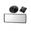 Napolex Broadway Car Auxiliary Passenger Side Mini Mounting Cup or Adhesive Aluminum 1500mmR Curved Flexible Mounting Car Accessory Mirror, Mirror,