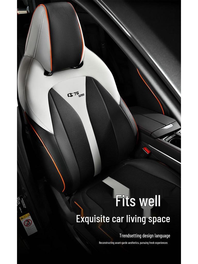 Cojín Universal para Asiento de Coche para Todas las Estaciones para Changan CS75 PLUS 2ª/3ª Generación - Cobertura Completa