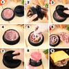 3 In 1 Burger Press Hamburger Patty Maker Slider Press Stuffed Press Burger Patties Cookery Mold