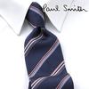 (Paul Smith) PAULSMITH Paul Smith Tie Navy Stripe PSJ-642 [Used]