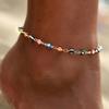 Enamel Demon Eye Bracelet Stainless Steel Colorful Anklet New Clavicle Chain  Daily Wear