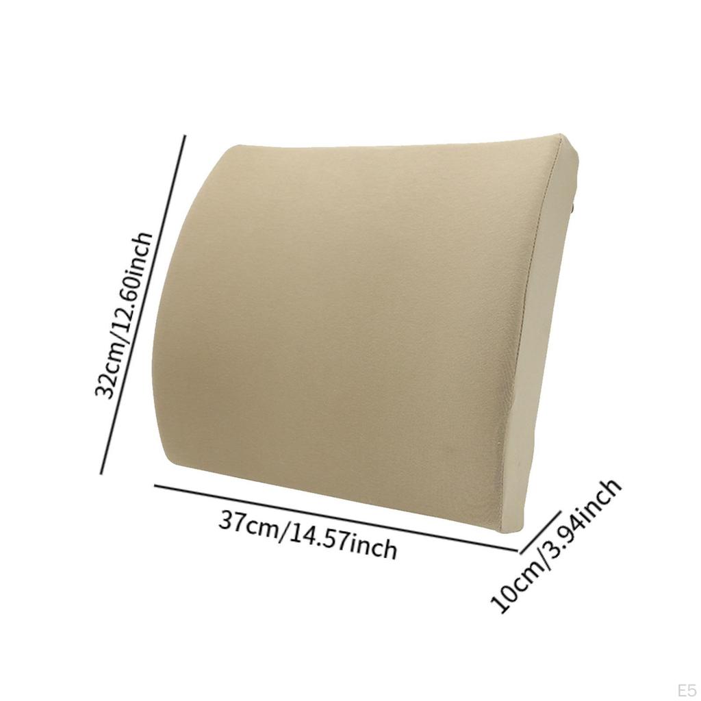 Poduszka pod lędźwie Podparcie pleców Oparcie pleców na krzesło biurowe i sofę samochodową Fotel rozkładany dla kierowcy