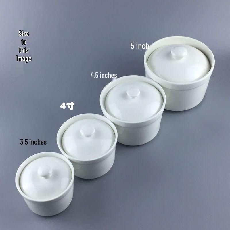 Keramik-Doppelwandtopf mit Goldrand