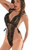Teddy Ribbon Leotard Open Bra Sexy Lingerie Large Size Sexy Lingerie Teddy Leotard Sexy Lingerie Adult Sexy Lingerie Open Bust Erotic Underwear Cute