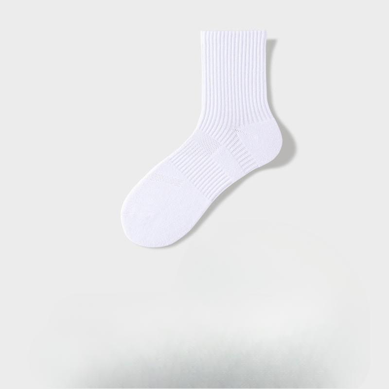 Men's Summer Mesh Breathable Deodorant Sweat Absorbing Sports Tube Cotton Socks