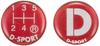 Shift MT D-SPORT Knob, Universal/Black 33504-B014