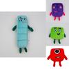 Plyšová panenka Numberblocks Měkká a roztomilá plyšová hračka pro děti Vzdělávací a zábavná