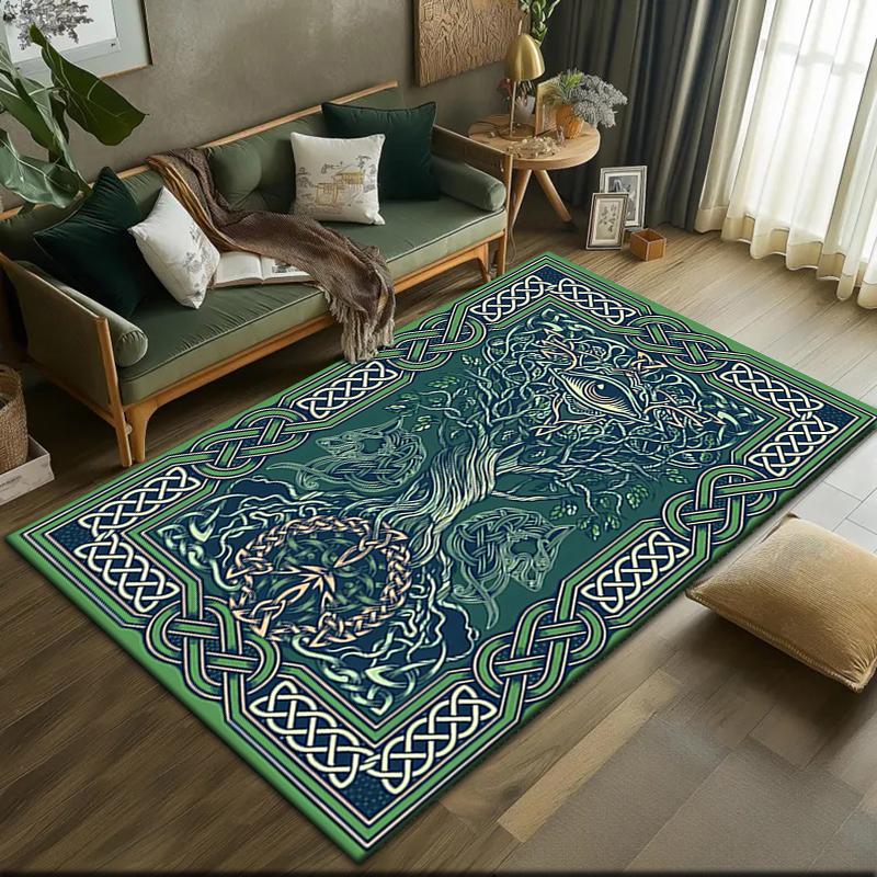 2026 New Style Shining All-Seeing Eye Freemason Carpet Rug for Living Room Bedroom Home Sofa Decoration,Kids play Non-slip Floor Mat