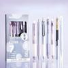 Gel Pen 0.5mm Gel Pen Minimalist Transparent Design Ballpoint Pen Writing Tools For Student Office Stationery Gel Ink Pen Set