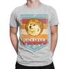 Dogecoin Doge Cryptocurrency Military Grunge Novelty Graphic 100 Cotton Tshirt Dogecoin Tops Tees For Unisex