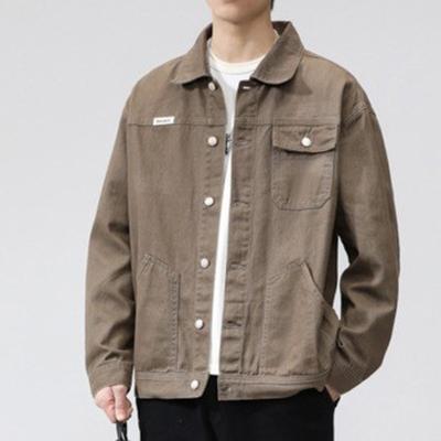 Jacket Men's Spring American High Street Trend Tooling Loose Denim Casual Jacket Versatile Top