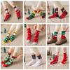 Thickened Christmas Socks Snow Christmas Tree Socks Comfortable Cartoon Hosiery  Children