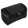 Portable Waterproof Shampoo Shaver Wash Storage Bag Man Woman Travel(Black)