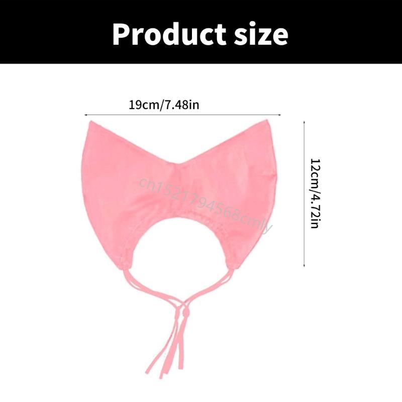 Waterproof Shower Caps for Cats Bath Time Adjustable Cats Bath Hat for All Size Cats Home Professional Use Grooming Tool 6XDE