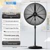 Angry Tiger Industrial Floor Fan: Powerful Oscillating Electric Fan with High Air Volume for Commercial Use in Shops, Factories, and Warehouses.