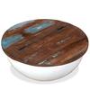  Reclaimed Wood Coffee Table, Bowl Shape
