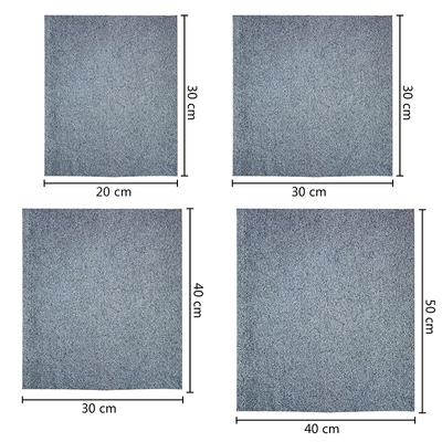 5 Magic Glass Wiping Cloth Streak Free Thick Magic Cleaning Cloth Reusable Microfibre Wipes for Windows Glass Towel Kitchen