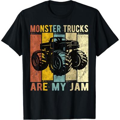 Monster Trucks sind mein Ding Vintage Retro Monster Truck T-Shirt