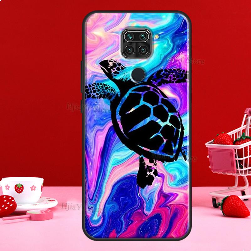 Sea Turtle Case For Xiaomi Redmi Note 11 10 9 8 12 Pro Plus 12S 11S 10S Cover For Redmi 12C 10C 10A 9C